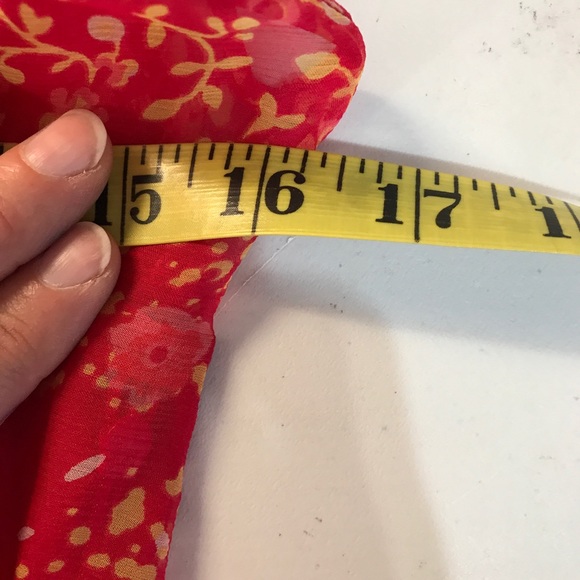 Blumarine Silk Ruche Red Dress - Picture 6 of 8